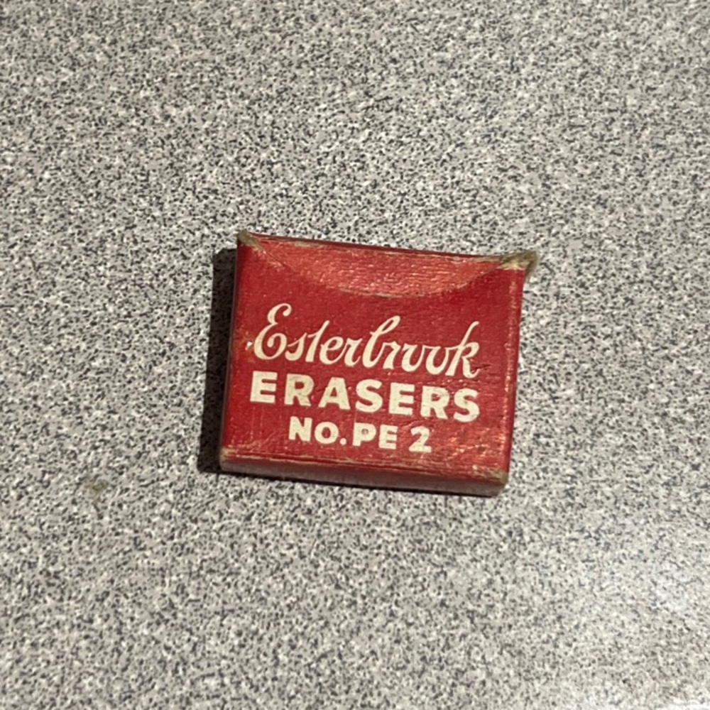 Esterbrook Eraser box only